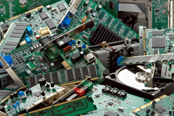 E-waste Recycling components post process